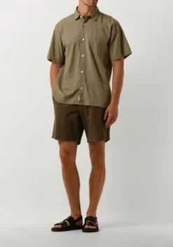 Heren FORÉT e forét casual overhemd serene linen ss shirt