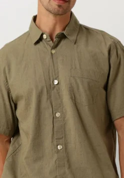 Heren FORÉT e forét casual overhemd serene linen ss shirt
