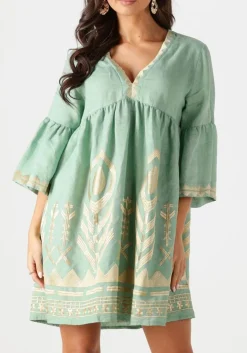 DAMES GREEK ARCHAIC KORI e mini jurk 231114