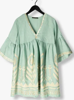 DAMES GREEK ARCHAIC KORI e mini jurk 231114