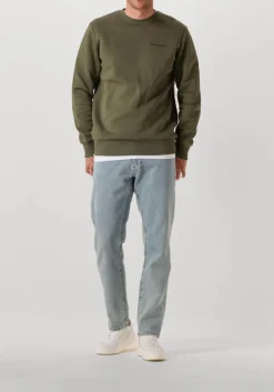 Heren PEAK PERFORMANCE e sweater original small logo crew men