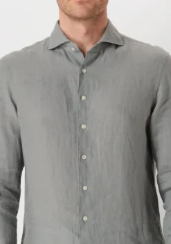 Heren PROFUOMO e klassiek overhemd shirt x-cutaway linen