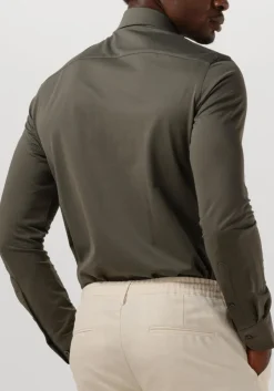 Heren PROFUOMO e klassiek overhemd shirt x-cutaway sc sf japanese knitted