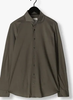 Heren PROFUOMO e klassiek overhemd shirt x-cutaway sc sf japanese knitted