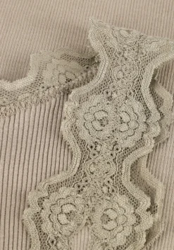 DAMES ROSEMUNDE e top babette silk top w/ lace