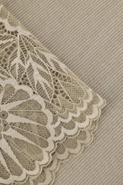 DAMES ROSEMUNDE e top beatha capsleeve