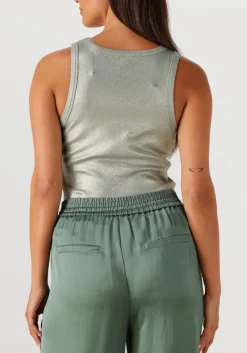 DAMES SUMMUM e top rib tanktop cotton rib