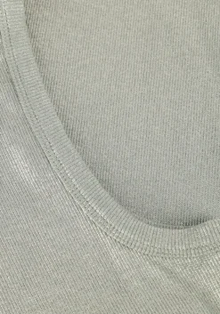 DAMES SUMMUM e top rib tanktop cotton rib