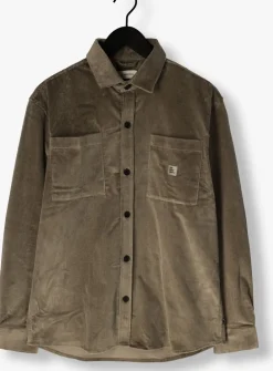 Heren THE GOODPEOPLE overshirt snewy