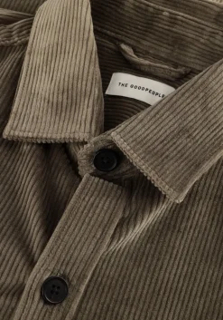 Heren THE GOODPEOPLE overshirt snewy