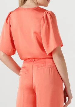 DAMES DANTE6 t-shirt arvi satin butterfly sleeve top