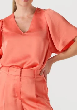 DAMES DANTE6 t-shirt arvi satin butterfly sleeve top