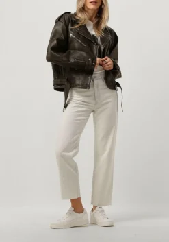 DAMES 7 FOR ALL MANKIND e bootcut jeans logan stovepipe icy bay with raw cut