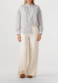 DAMES FORTE FORTE e blouses froisse' cotton stripe bohemian shirt