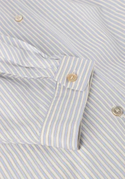 DAMES FORTE FORTE e blouses froisse' cotton stripe bohemian shirt