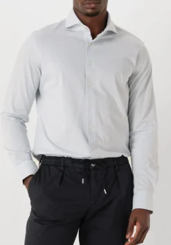 Heren PROFUOMO e klassiek overhemd shirt x-cutaway japanese knitted