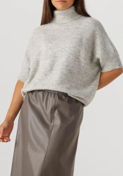 DAMES AIMEE THE LABEL lichtgrijze trui ginger