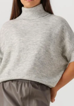 DAMES AIMEE THE LABEL lichtgrijze trui ginger