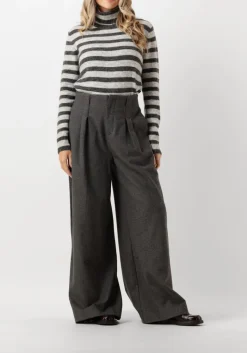 DAMES AIMEE THE LABEL lichtgrijze trui cleoa