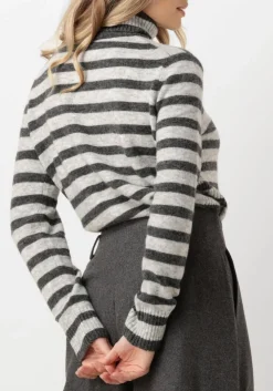 DAMES AIMEE THE LABEL lichtgrijze trui cleoa