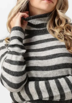 DAMES AIMEE THE LABEL lichtgrijze trui cleoa