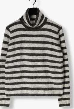 DAMES AIMEE THE LABEL lichtgrijze trui cleoa