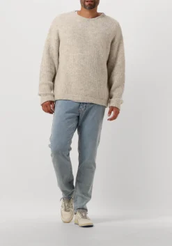 Heren AMERICAN VINTAGE lichtgrijze trui east h