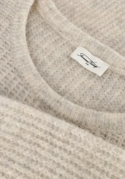 Heren AMERICAN VINTAGE lichtgrijze trui east h