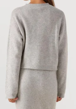 DAMES AMERICAN VINTAGE lichtgrijze trui raxow 2