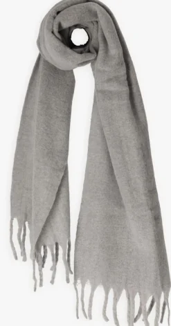 DAMES AMERICAN VINTAGE lichtgrijze sjaal zinaco
