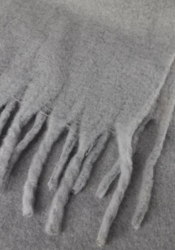 DAMES AMERICAN VINTAGE lichtgrijze sjaal zinaco