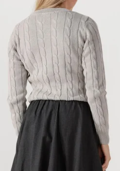 DAMES COPENHAGEN MUSE lichtgrijze trui cmkotom-pullover