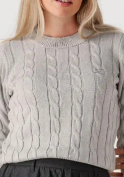 DAMES COPENHAGEN MUSE lichtgrijze trui cmkotom-pullover