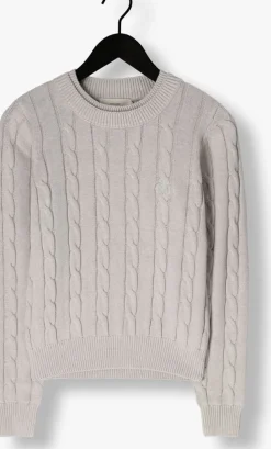 DAMES COPENHAGEN MUSE lichtgrijze trui cmkotom-pullover