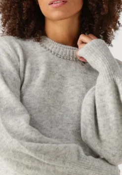 DAMES COPENHAGEN MUSE lichtgrijze trui cmibra-pullover