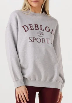 DAMES DEBLON SPORTS lichtgrijze sweater lilou sweater