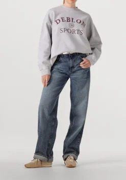 DAMES DEBLON SPORTS lichtgrijze sweater lilou sweater