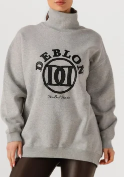 DAMES DEBLON SPORTS lichtgrijze sweater tess sweater