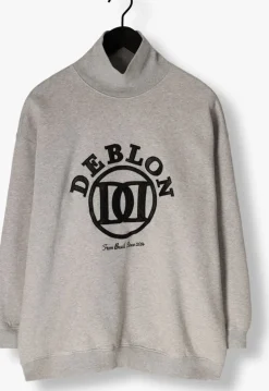 DAMES DEBLON SPORTS lichtgrijze sweater tess sweater