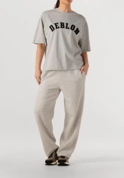 DAMES DEBLON SPORTS lichtgrijze t-shirt lou t-shirt