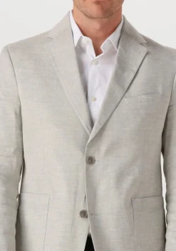 Heren DRYKORN lichtgrijze colberts carles