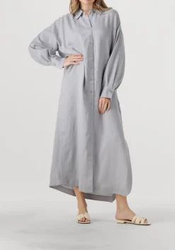 DAMES DRYKORN lichtgrijze maxi jurk dravena