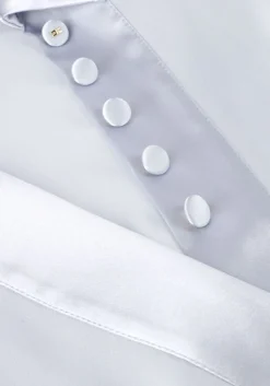 DAMES ELISABETTA FRANCHI lichtgrijze blouses body shirt