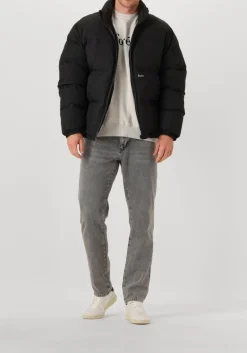 Heren FORÉT lichtgrijze forét sweater boat sweatshirt