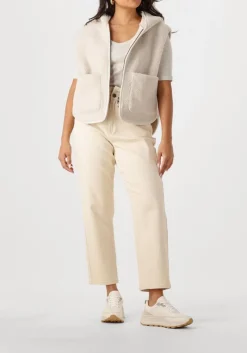 DAMES KNIT-TED lichtgrijze top eden