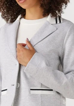 DAMES MARC CAIN SPORTS lichtgrijze blazer zs 34.06 j17
