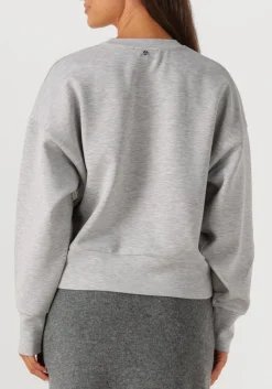 DAMES MOS MOSH lichtgrijze sweater mmrenzi o-ls sweatshirt