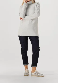 DAMES PENN & INK lichtgrijze trui jumper
