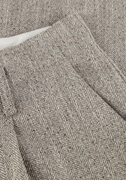 DAMES SECOND FEMALE lichtgrijze pantalon jun trousers