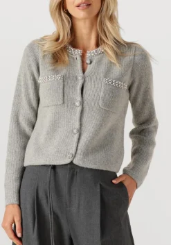 DAMES SUNCOO lichtgrijze vest garvi